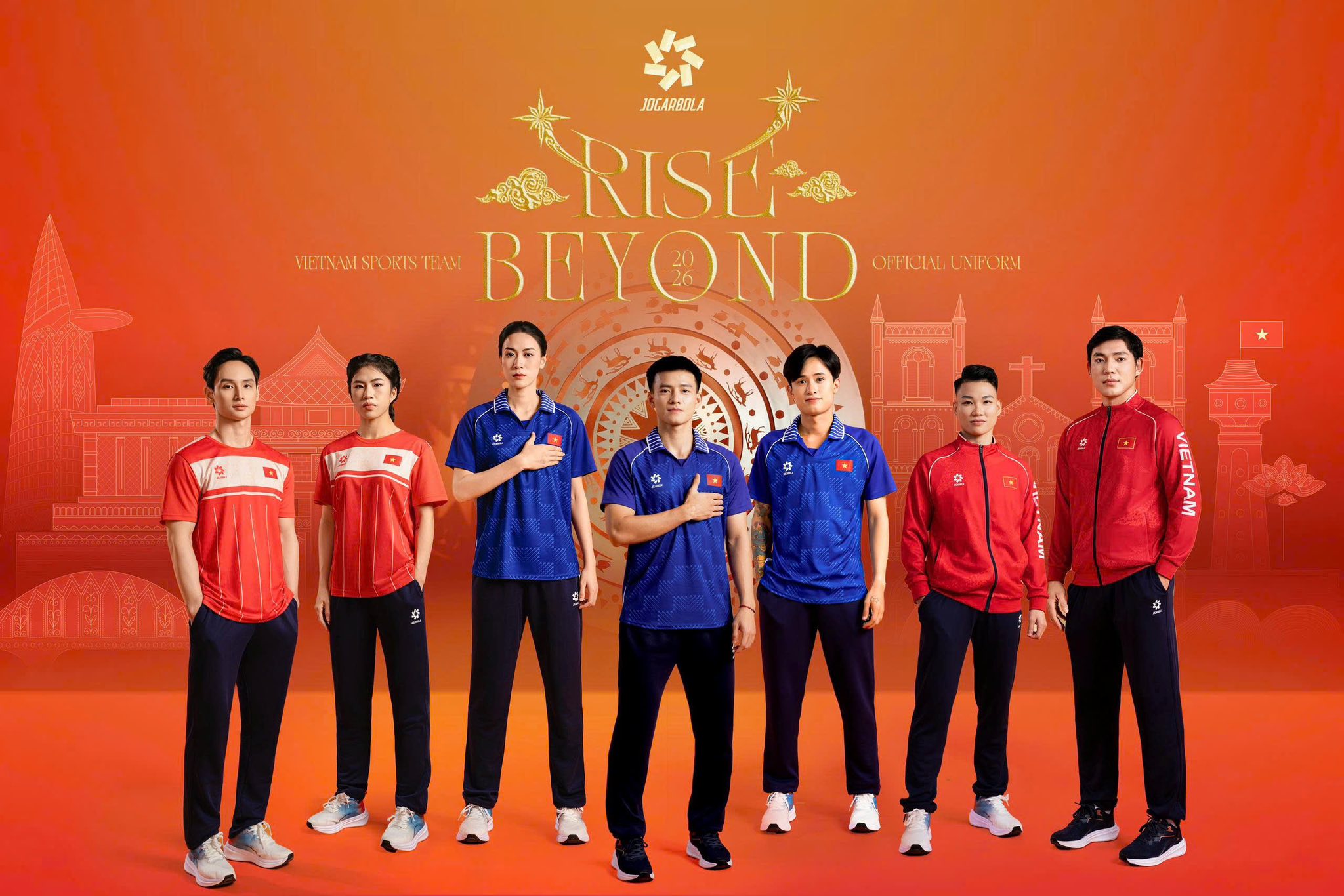 RISE BEYOND – Diện mạo mới của Đoàn Thể thao Việt Nam tại SEA Games 33